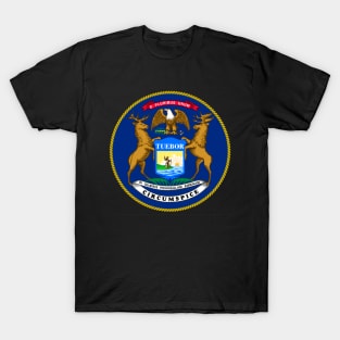 Michigan Coat of Arms T-Shirt